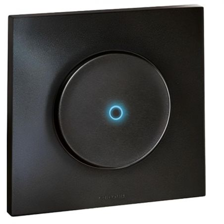 60303 EUR'OHM SQUARE Interrupteur va et vient 10A lumineux témoin Vulcain