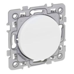 60209 EUR'OHM SQUARE Lot de 50 Interrupteur va et vient 10A blanc PACK CHANTIER