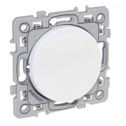 60202 EUR'OHM SQUARE Bouton poussoir 10A blanc