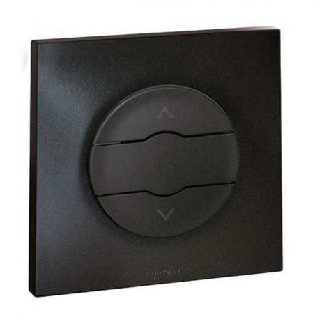 60323 EUR'OHM SQUARE Interrupteur volets roulants 3 boutons Vulcain