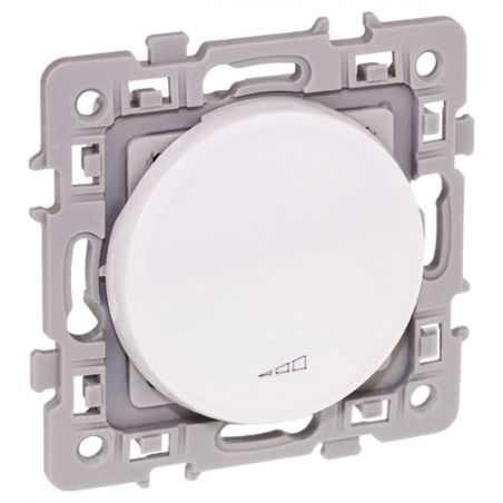 60220 Variateur 3 fils EUR'OHM SQUARE blanc - avec neutre
