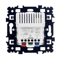 60456 EUR'OHM SQUARE Prise de courant 2P+T + USB A Silver
