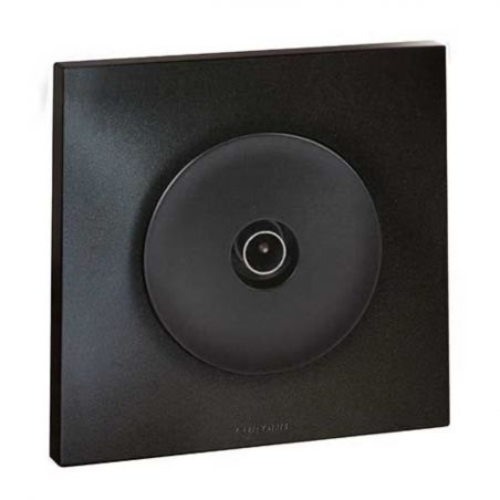 60364 EUR'OHM SQUARE Prise TV anthracite