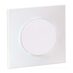 60295 EUR'OHM SQUARE Plaque de finition simple blanc