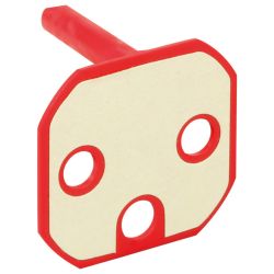61414 EUR'OHM Détrompeur rouge