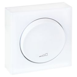 60920 EUR'OHM DUNE Variateur d'éclairage 3 fils blanc