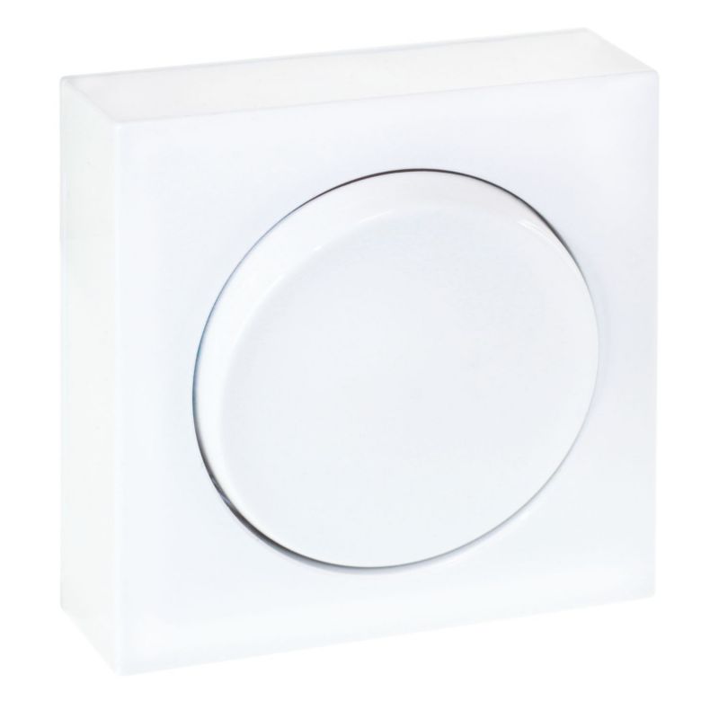 60903 EUR'OHM DUNE Interrupteur va et vient lumineux blanc