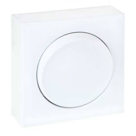 60903 EUR'OHM DUNE Interrupteur va et vient lumineux blanc