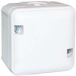 60899 EUR'OHM OXXO 	Sortie de câble étanche 16A encastrable blanc IP55