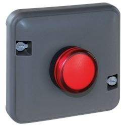 60847 EUR'OHM OXXO Voyant lumineux rouge étanche IP55 composable