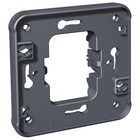 60886 EUR'OHM OXXO Cache interrupteur gris encastré étanche IP55