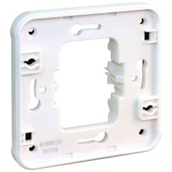60894 EUR'OHM OXXO 		Cache interrupteur blanc encastré étanche IP55