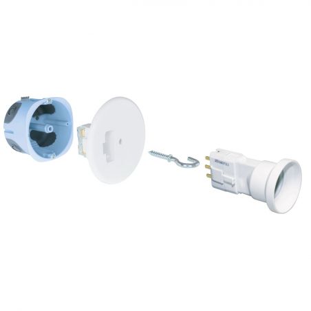 53062 EUR'OHM XL AIR'metic Point de centre DCL D67/68 P50 + fiche/douille DCL E27