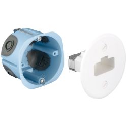 53074 EUR'OHM XL AIR'metic Boîte d'applique DCL étanche à l'air D54 P40mm