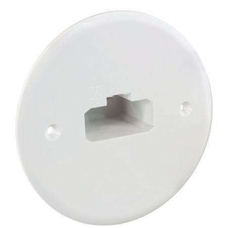 53041f EUR'OHM XL AIR'metic Couvercle DCL étanche IP44 pour boîte d'applique Ø85mm