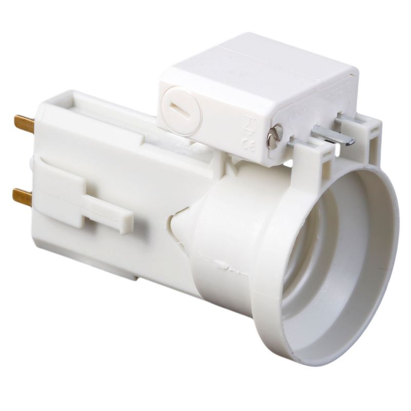62102 EUR'OHM Fiche/douille DCL E27 courte à connexion automatique