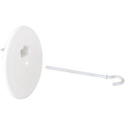 53050 EUR'OHM Kit couvercle DCL D120mm + piton blanc 100mm