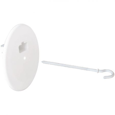 53050 EUR'OHM Kit couvercle DCL D120mm + piton blanc 100mm