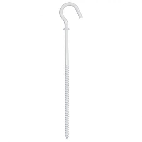53043 EUR'OHM Piton blanc de longueur 100mm