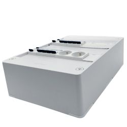 19421 EUR'OHM coffret RX 13m 2 rangées monté-cablé evolutifpour T1/T2