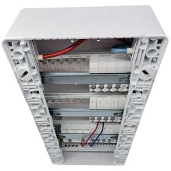 19431 EUR'OHM coffret RX 13m 3 rangées monté-cablé evolutif pour T3/T4