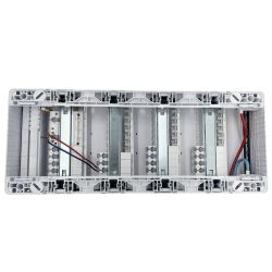 19441 EUR'OHM coffret RX 13m 4 rangées monté-cablé evolutif T4/T5