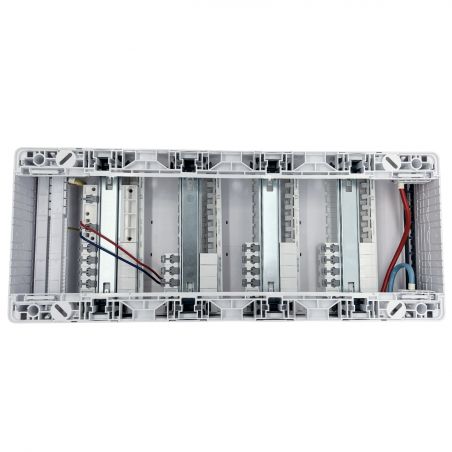 19441 EUR'OHM coffret RX 13m 4 rangées monté-cablé evolutif T4/T5