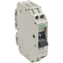 GB2CD06 TeSys GB2-CD - disjoncteur Schneider pour circuit de contrôle moteur - 1A - 1P+N - 1d