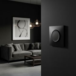 60302 EUR'OHM SQUARE Bouton poussoir 10A Vulcain