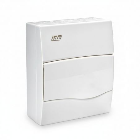 BV8PO IDE - Tableau de distribution électrique résidentiel - 8 modules - 228x191x99mm - avec rail DIN