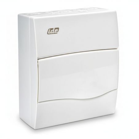 BV8PO IDE - Tableau de distribution électrique résidentiel - 8 modules - 228x191x99mm - avec rail DIN