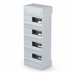 GD413 - Tableau électrique Hager Gamma 4 rangées de 13 modules - 625x250x103mm