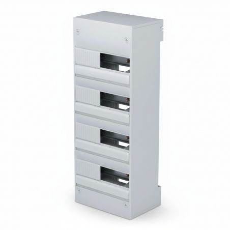 GD413 - Tableau électrique Hager Gamma 4 rangées de 13 modules - 625x250x103mm