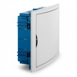 5012HGW SOLERA - Coffret électrique encastrable sur Placo - 233x320x75mm - 1 rangée de 14 modules