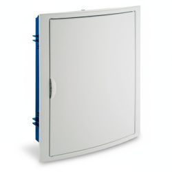 5250HGW SOLERA - Coffret électrique encastrable sur Placo - 420x320x75mm - 2 rangée de 14 modules