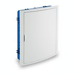 5250HGW SOLERA - Coffret électrique encastrable sur Placo - 420x320x75mm - 2 rangée de 14 modules