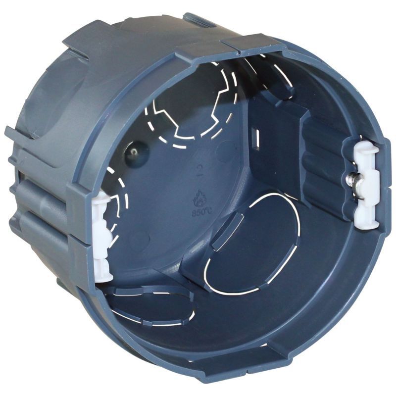 52108 EUR’OHM XL TRADI Boîte d’encastrement à sceller 1 poste D67 P60 pour murs maçonnés