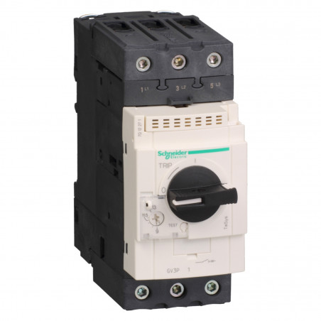 GV3P25 - disjoncteur moteur Schneider GV3P - 25A - 3P 3d - déclencheur magnéto-thermique