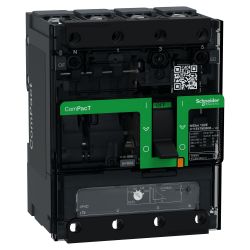 C11B4TM080B Schneider ComPact NSXm - disjoncteur 80A TM-D - 25kA - 4P 4d - bornes pour cosses