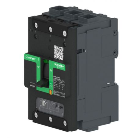 C12H3TM125L Schneider ComPact NSXm - disjoncteur 125A TM-D - 70kA - 3P 3d - bornes everlink