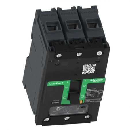 C12H3TM125L Schneider ComPact NSXm - disjoncteur 125A TM-D - 70kA - 3P 3d - bornes everlink