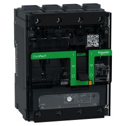 C12E4TM160L Schneider ComPact NSXm - disjoncteur 160A TM-D - 16kA - 4P 4d - bornes everlink