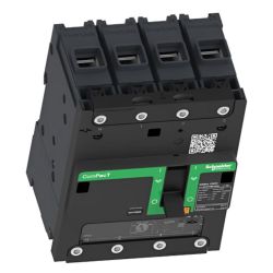C12E4TM125L Schneider ComPact NSXm - disjoncteur 125A TM-D - 16kA - 4P 4d - bornes everlink