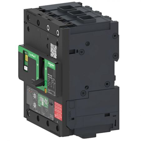C11E34V100L Schneider ComPact NSXm - disjoncteur 100A MicroLogic Vigi 4.1 - 16kA - 3P 3d - bornes everlink