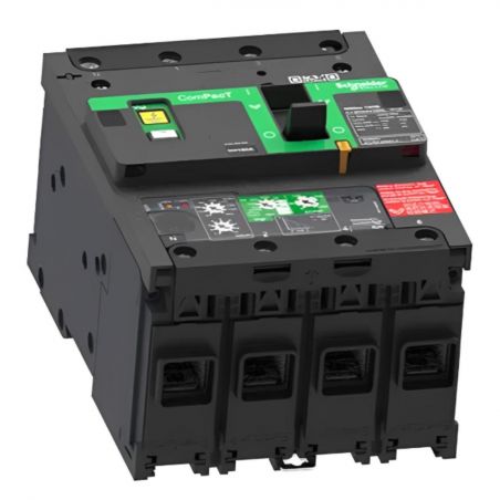 C11H44V025L Schneider ComPact NSXm - disjoncteur 25A MicroLogic Vigi 4.1 - 70kA - 4P 4d - bornes everlink