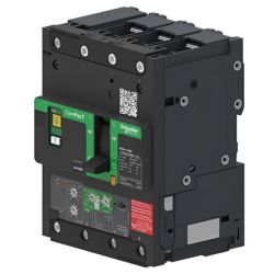 C11N34V025B Schneider ComPact NSXm - disjoncteur 25A MicroLogic Vigi 4.1 - 50kA - 3P 3d - bornes pour cosses