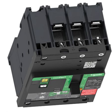 C11E34V100B Schneider ComPact NSXm - disjoncteur 100A MicroLogic Vigi 4.1 - 16kA - 3P 3d - bornes pour cosses