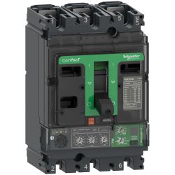 C25B34V100 Schneider ComPact NSX - disjoncteur différentiel 100A MicroLogic Vigi 4.2 - 25kA - 3P