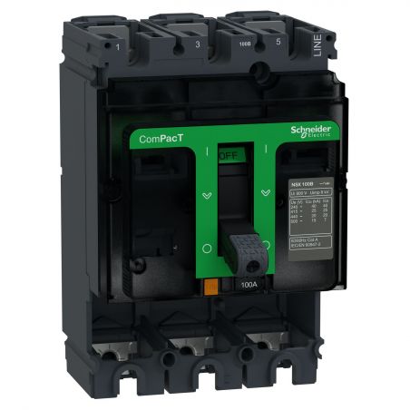 C16L3 Bloc de coupure ComPact NSX 160A- NSX160L - 150kA - 3P - sans déclencheur