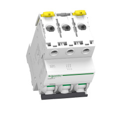 A9F77340 Schneider iC60N disjoncteur triphasé Schneider 40A - 3P - courbe C - 10kA - À vis